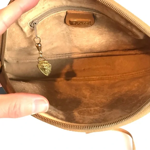 Vintage 70’s/80’s Gucci Interlocking G Micro Monogram Crossbody Bag - Picture 9 of 14